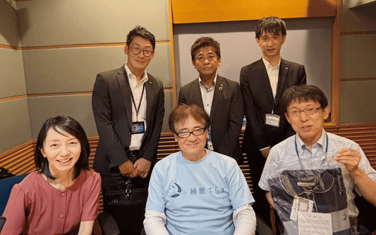 呼吸するパジャマのご紹介で、『であい ふれあい 探検隊！！』に出演決定