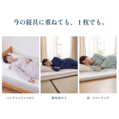 ファインエアー TWIN スタンダード マットレス（シングル用）高反発 日本製【メーカー取り寄せ商品のため、発送までに4日かかります】